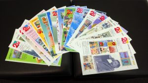 20世紀デザイン切手シリーズをお買取りしました!不要な切手シートはありませんか?買取専門店 大吉 イオン古川店!