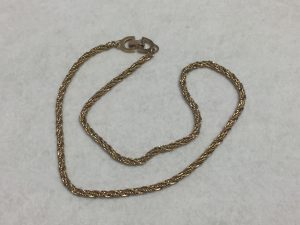 クリスチャンディオール メッキネックレス