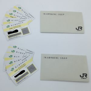 JR東日本 株主優待券