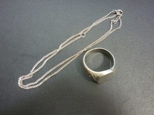 プラチナ ネックレス リング 買取 王寺