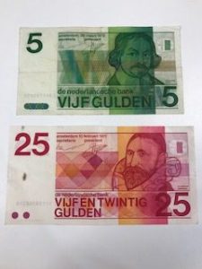 オランダ旧紙幣