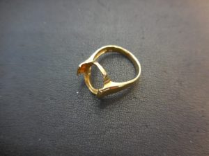 210629宝石が取れた金の指輪も、大吉大橋店へ！