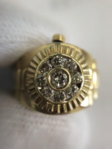 うるま市にお住まいのお客様からデザインリングを大吉　胡屋店にてお買取しました♪♪