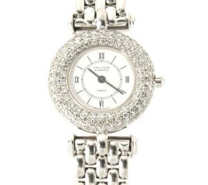 ヴァンクリーフ＆アーペル ダイヤベゼル K18腕時計