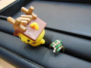 18金のリングをお買取り致しました!宝石もお任せください!大吉松江店