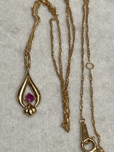 K18 18金 ネックレス