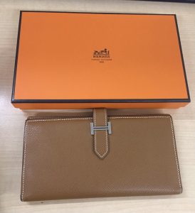 エルメス ベアンをお買取り!買取専門店大吉キッピーモール三田店です。