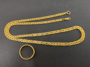 純金リング 純金ネックレスの買取は豊平区の大吉ザ・ビッグ豊平店にお任せください