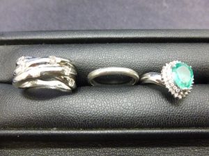 プラチナ Pt750の指輪をお買取り致しました。買取専門店大吉ゆめタウン中津店(大分県)です。
