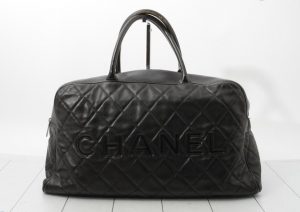 キャビアスキン　ボストンバッグ