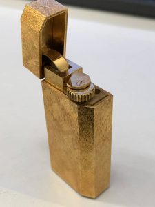 カルティエゴールドライター