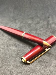 モンブラン 万年筆 赤