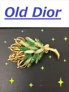 Dior　ブローチ