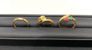 金 K18 指輪 貴金属