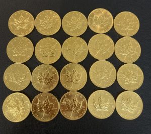 メープル金貨の高価買取は池田店です!
