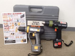 古～い電動工具ももちろん大丈夫！電動ドライバーのお買取は姶良市の買取専門店大吉タイヨー西加治木店におまかせ！