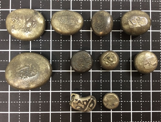 豆板銀,買取,瀬田