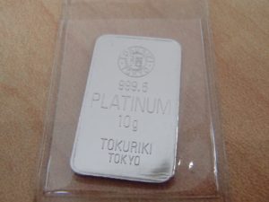 プラチナのインゴットをお買取いたしました！大吉ゆめタウン八代店