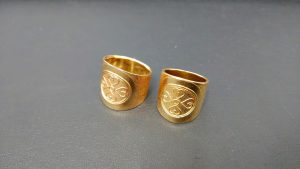 太めの18金の指輪(*^▽^*)高価お買取り!買取専門店 大吉 イオン古川店にお任せくださいね!