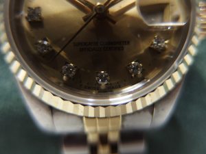 ロレックス デイトジャスト レディース 10P旧ダイヤを売るなら関内伊勢佐木町の買取大吉 カトレヤプラザ伊勢佐木店