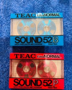 【未開封】オープンリールカセットテープ TEAC SOUND 52P&52B 二本セットをお買取致しました！！大吉宇都宮東宿郷店です