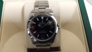 福岡市の皆様、ロレックス エクスプローラーの高価買取は大吉アクロスモール春日店!