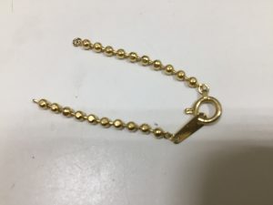 東浦のお客様からネックレスの一部をお買取り致しました。　大吉　リソラ大府店