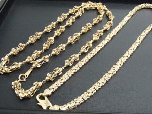 金のネックレスをお買取いたしました!貴金属を売るなら大吉ゆめタウン八代店にお任せください!