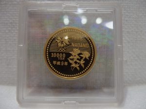 長野オリンピック金貨の高価買取に挑戦!!関内伊勢佐木町の買取大吉 カトレヤプラザ伊勢佐木店です