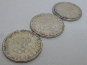 東京オリンピックの1000円銀貨をお買取り致しました☆大吉松江店