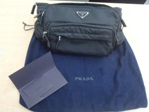 PRADAのウエストバッグをお買取いたしました!ブランドバッグを売るなら大吉ゆめタウン八代店にお任せください!