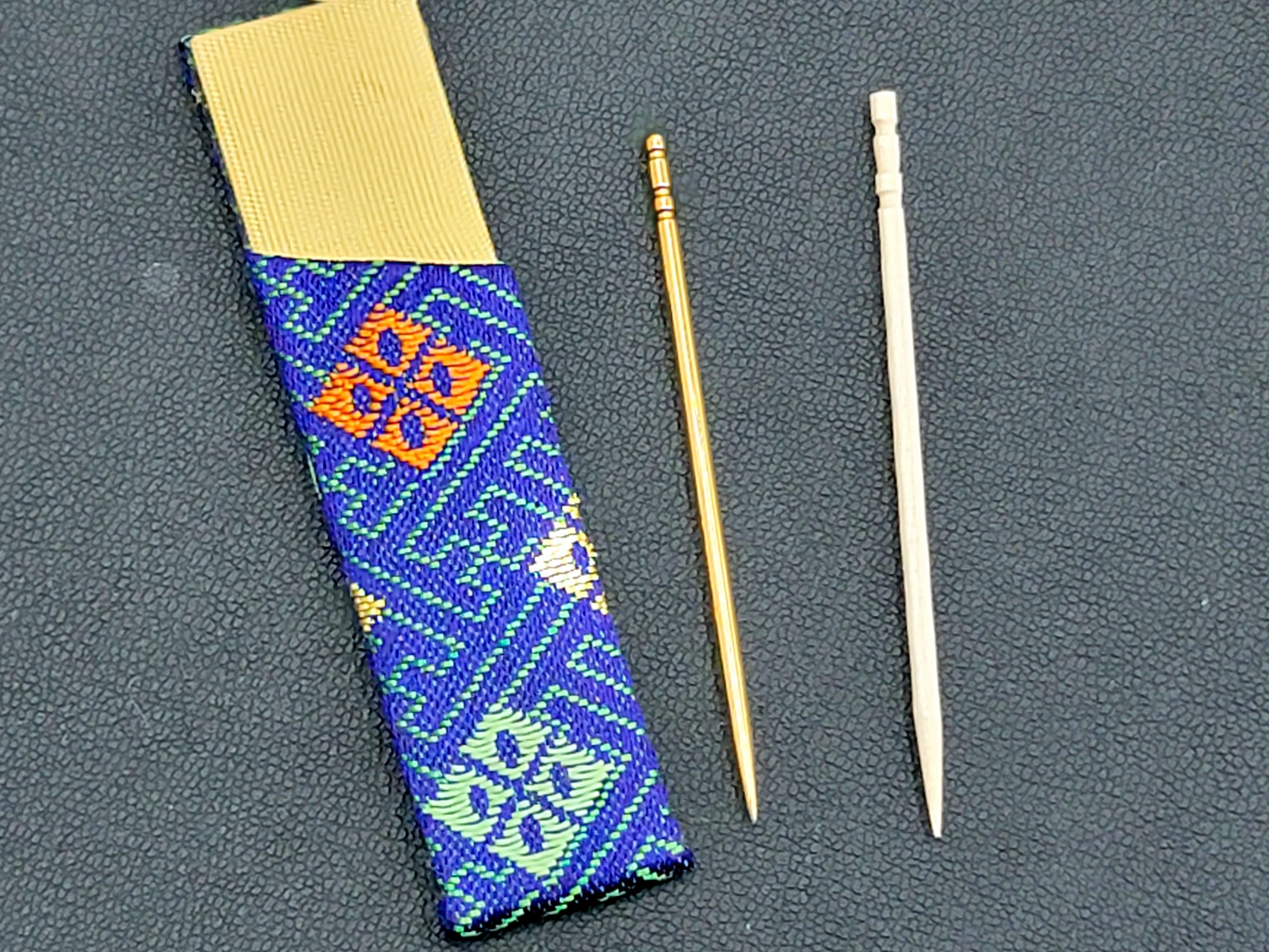 金のつまようじ