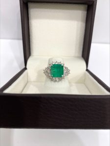 色石 プラチナ pt900 リング 貴金属