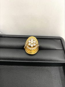 ダイヤ 金 K18 指輪 貴金属