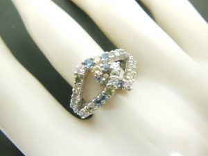 K18ホワイトゴールドのリングをお買取りいたしました