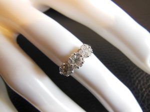 K18ホワイトゴールドのリングをお買取りいたしました