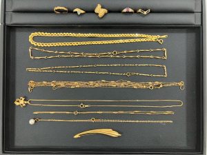 K24やK18のゴールドアクセサリー