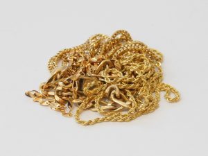 ゴールドのアクセサリーをお買取りさせていただきました