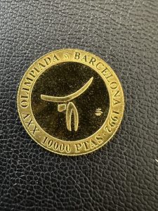 バルセロナ 1000ペセタ金貨