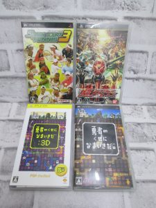 PSPのゲームソフトをお買い取り致しました!!大吉米子店