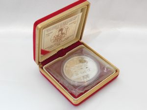 銀メダルをお買取りさせていただきました