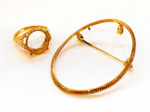 K18のジュエリー枠をお買取り致しました★