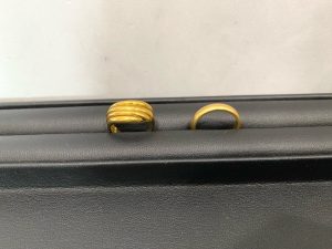 金 K18 指輪 貴金属