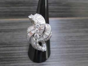 Pt900 ダイヤ付リングをお買取り致しました!!大吉米子店