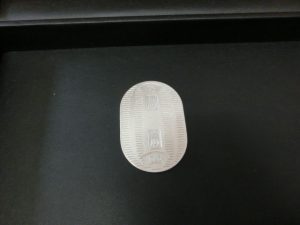 銀の小判を買取専門店大吉JR八尾店でお買取しました。JR八尾駅、志紀、恩智、東大阪。
