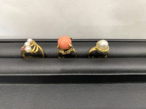 金 K18 指輪 貴金属