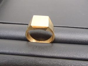 金の指輪をお買取いたしました♪身に付けなくなった貴金属を売るなら大吉ゆめタウン八代店へ!