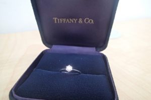 ティファニーのダイヤモンドリングをお買取いたしました♪ブランドジュエリーを売るなら大吉ゆめタウン八代店へ!