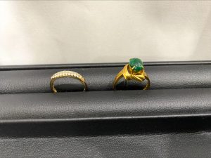 金 K18 指輪 貴金属