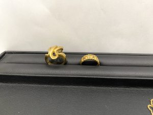 金 K18 指輪 貴金属